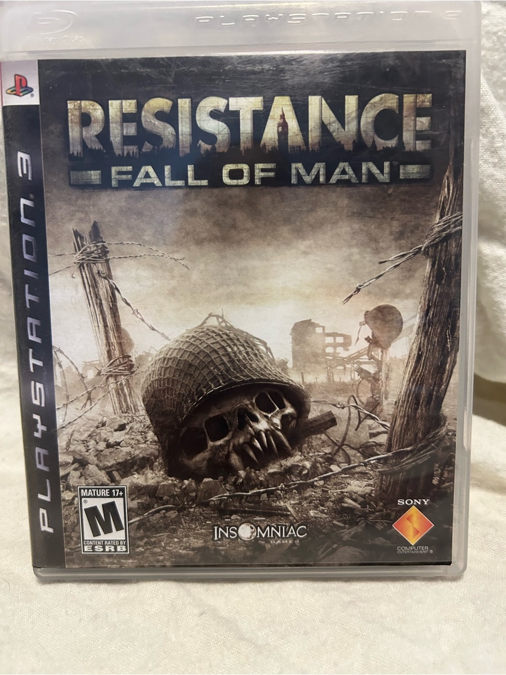 Resistance Fall of Man Sony PlayStation 3 Game Not Tested